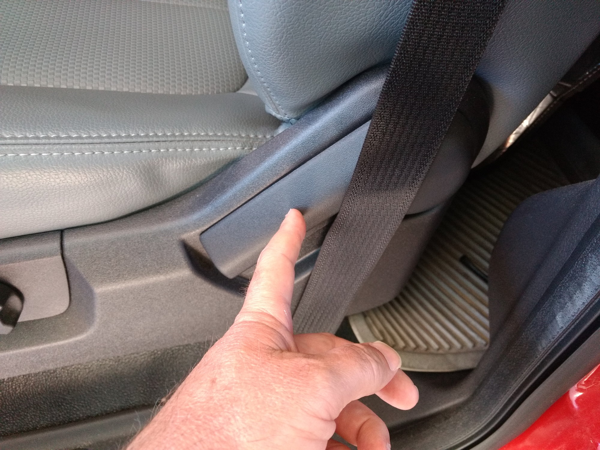 Ford Freestyle Montego Front RH Passenger Seat Back Recliner Adjuster Handle OEM