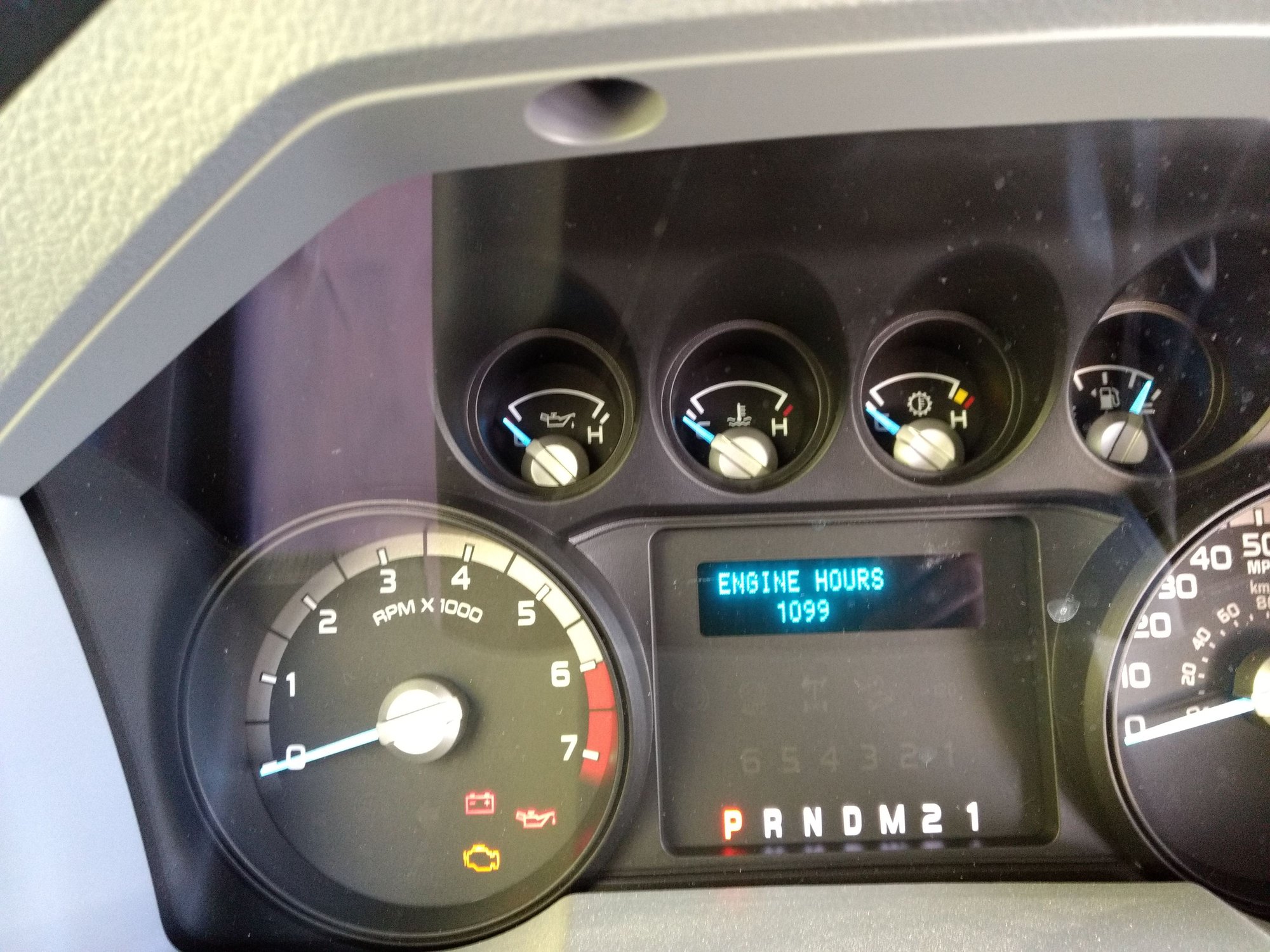 What is your idle hours VS engine hours. Page 2 Ford Truck