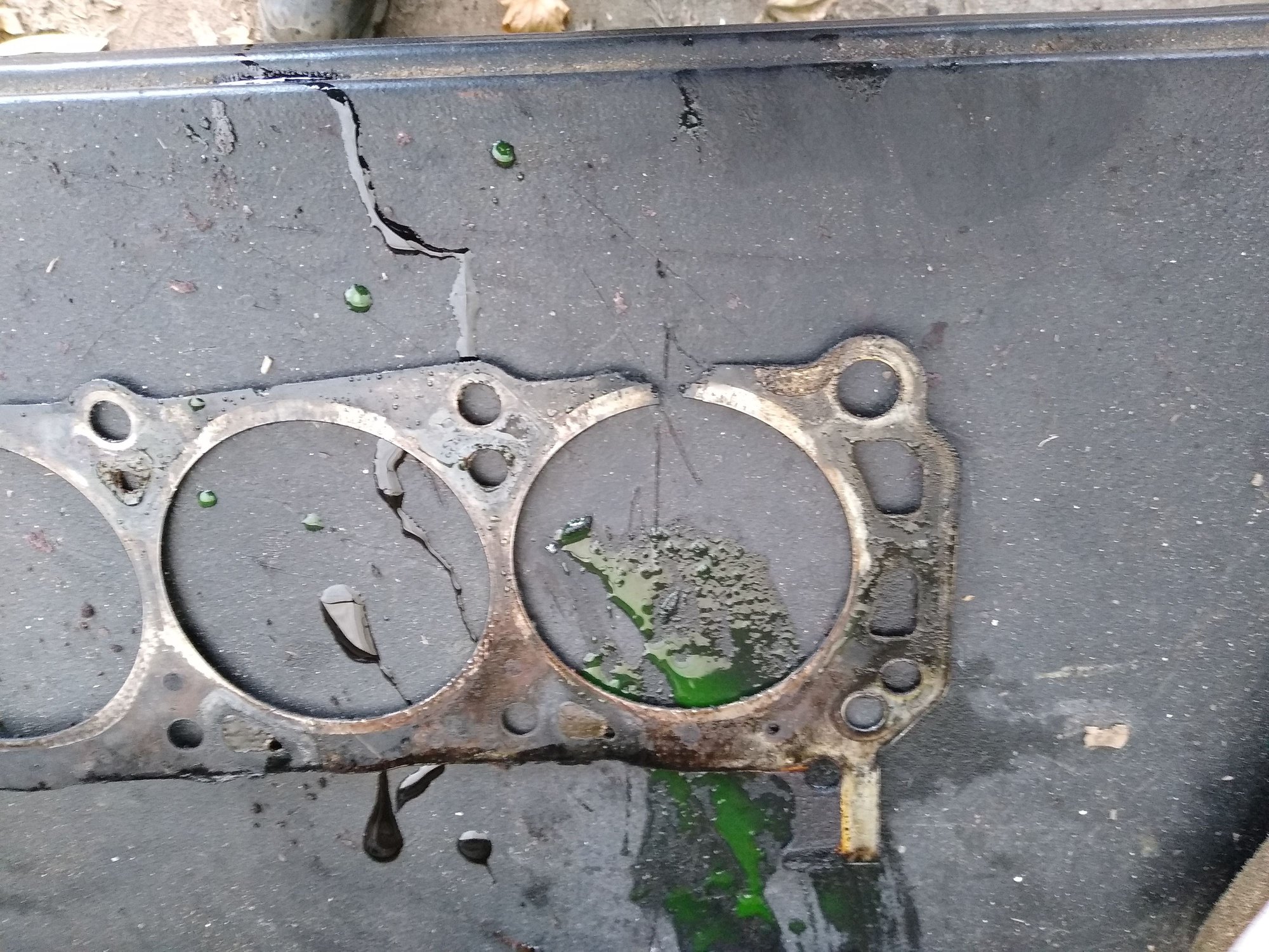 85 f150 blown head gasket external compression leak! Ford Truck