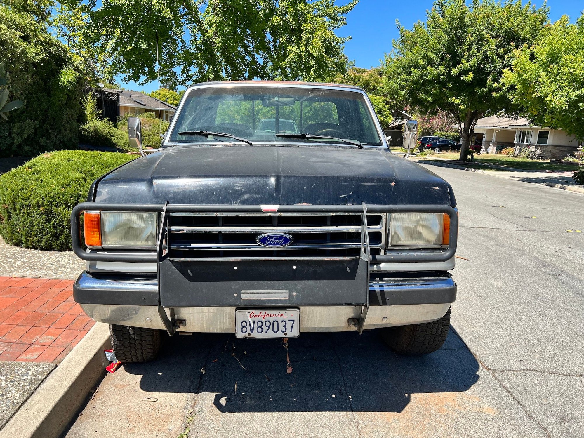 1990 Ford F-250 - 1990 Ford F250 4x4 Extended Cab 7.3l Diesel IDI LWB Lariat - Used - VIN 1FTHX26M5LKB49582 - 8 cyl - 4WD - Automatic - Truck - Black - San Jose, CA 95119, United States