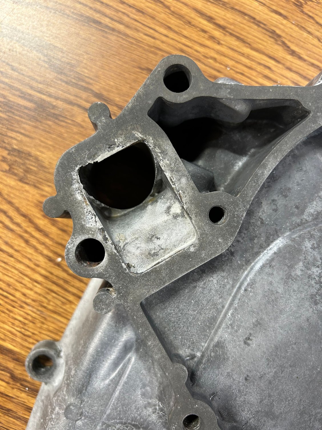 And after soda blasting. 