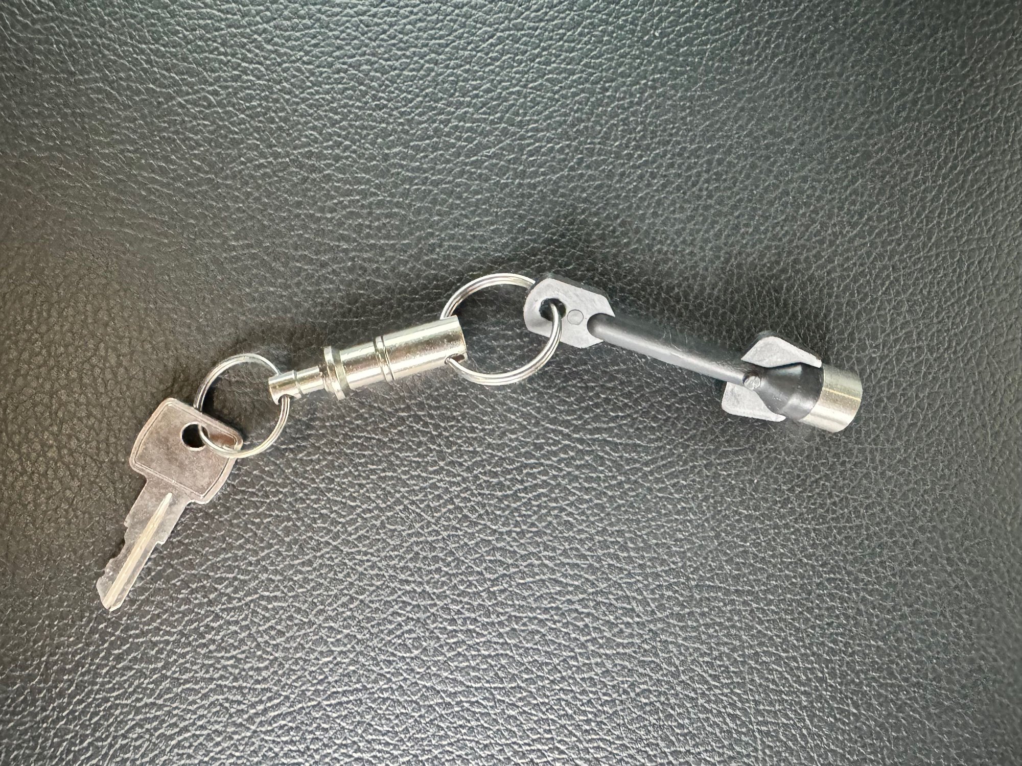 Different keys for different caps! I keep them on a separating key chain and only grab the key I need. This helps prevents me (or someone else) from making a mistake...