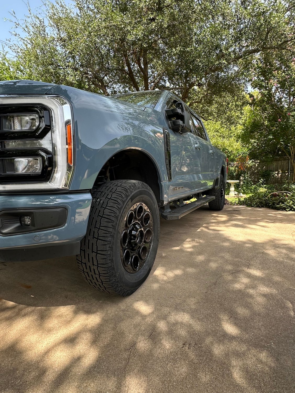 New tires michelin 295 65 20 installed ford truck enthusiasts forums
