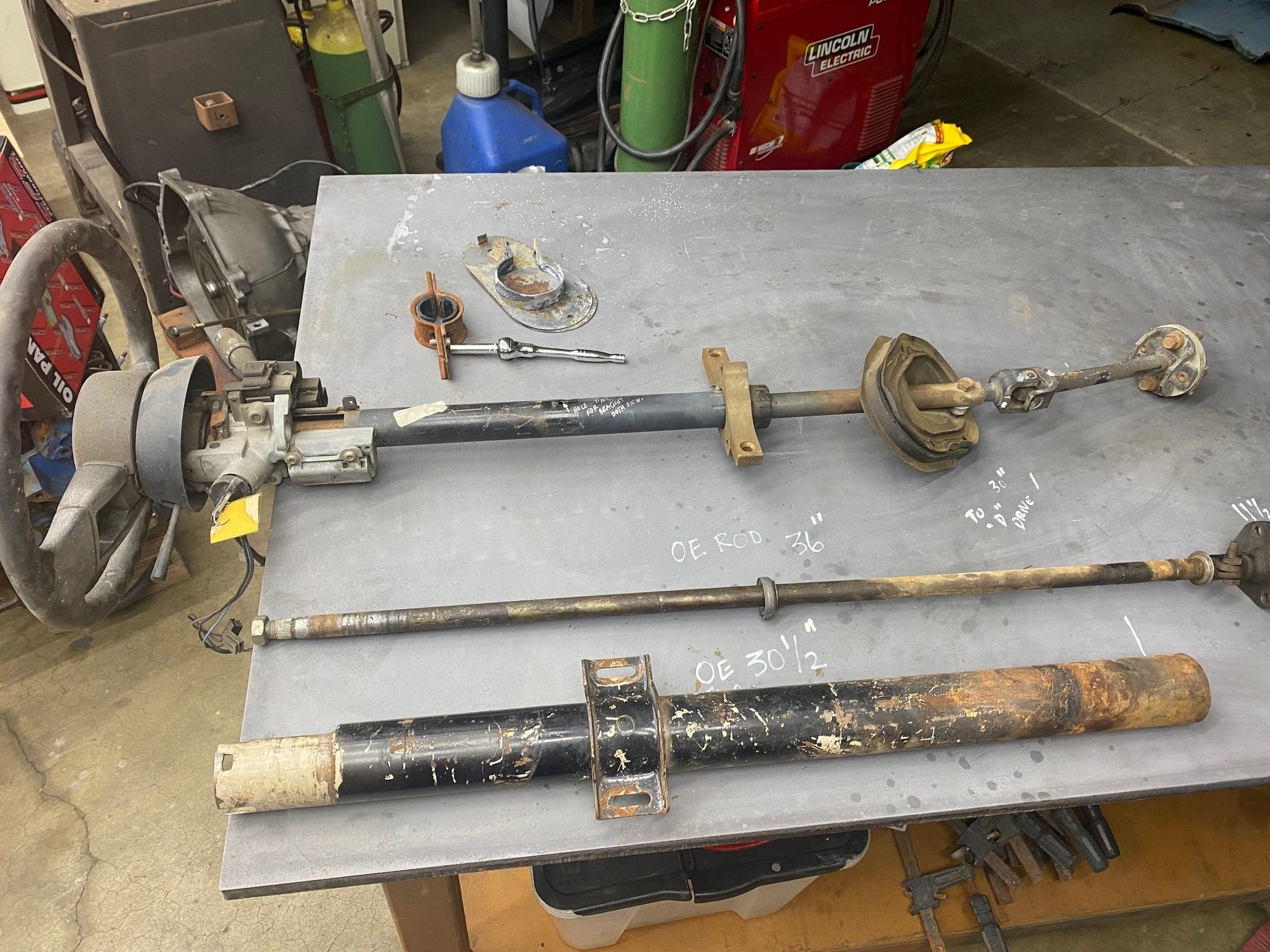 Upgrade? '88 Fox Body steering column in a '68? Ford Truck