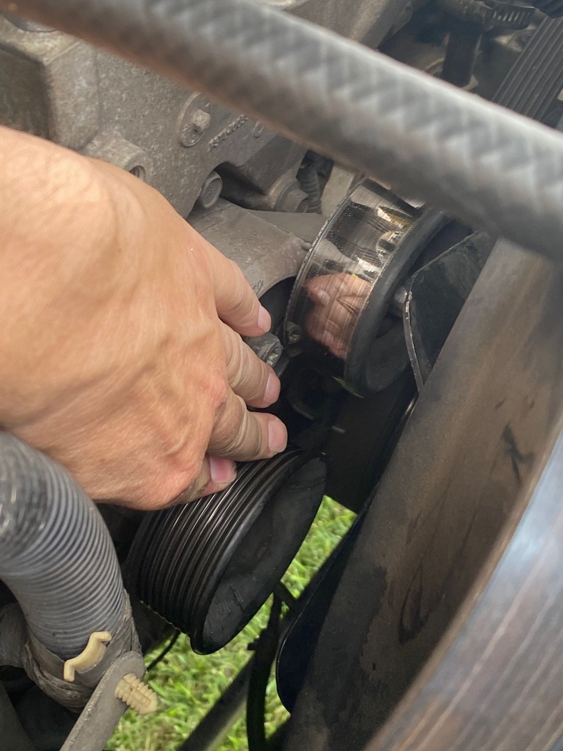 Vacuum pump pulley sheared off Ford Truck Enthusiasts Forums