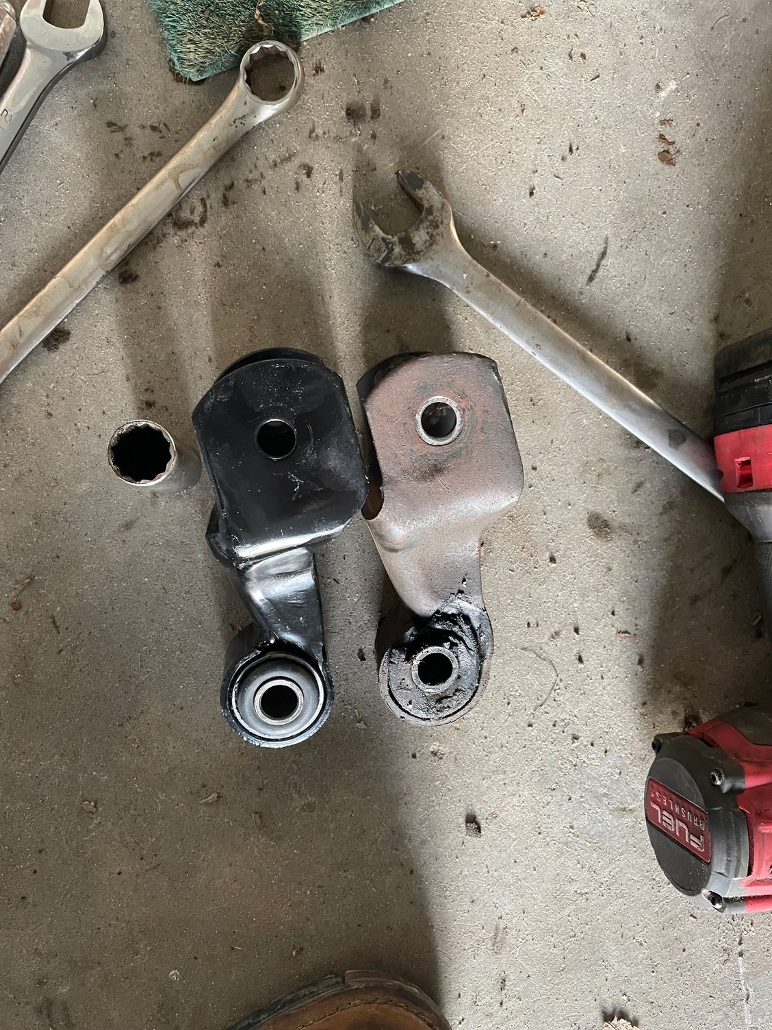 Got new stuff to replace them.