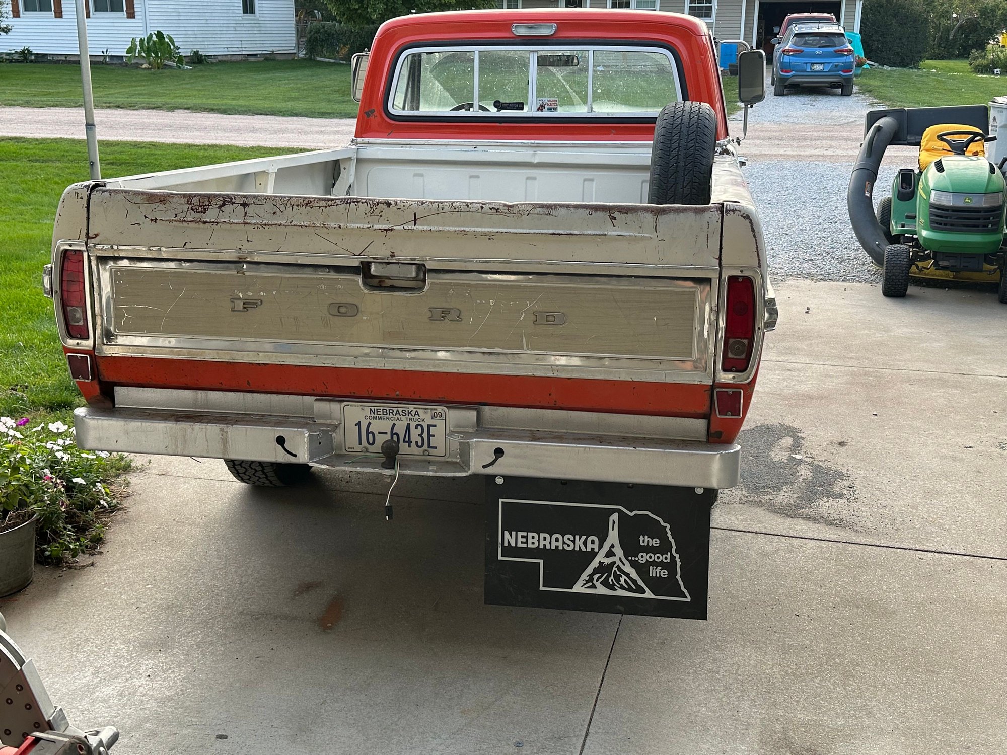 One mocked up
