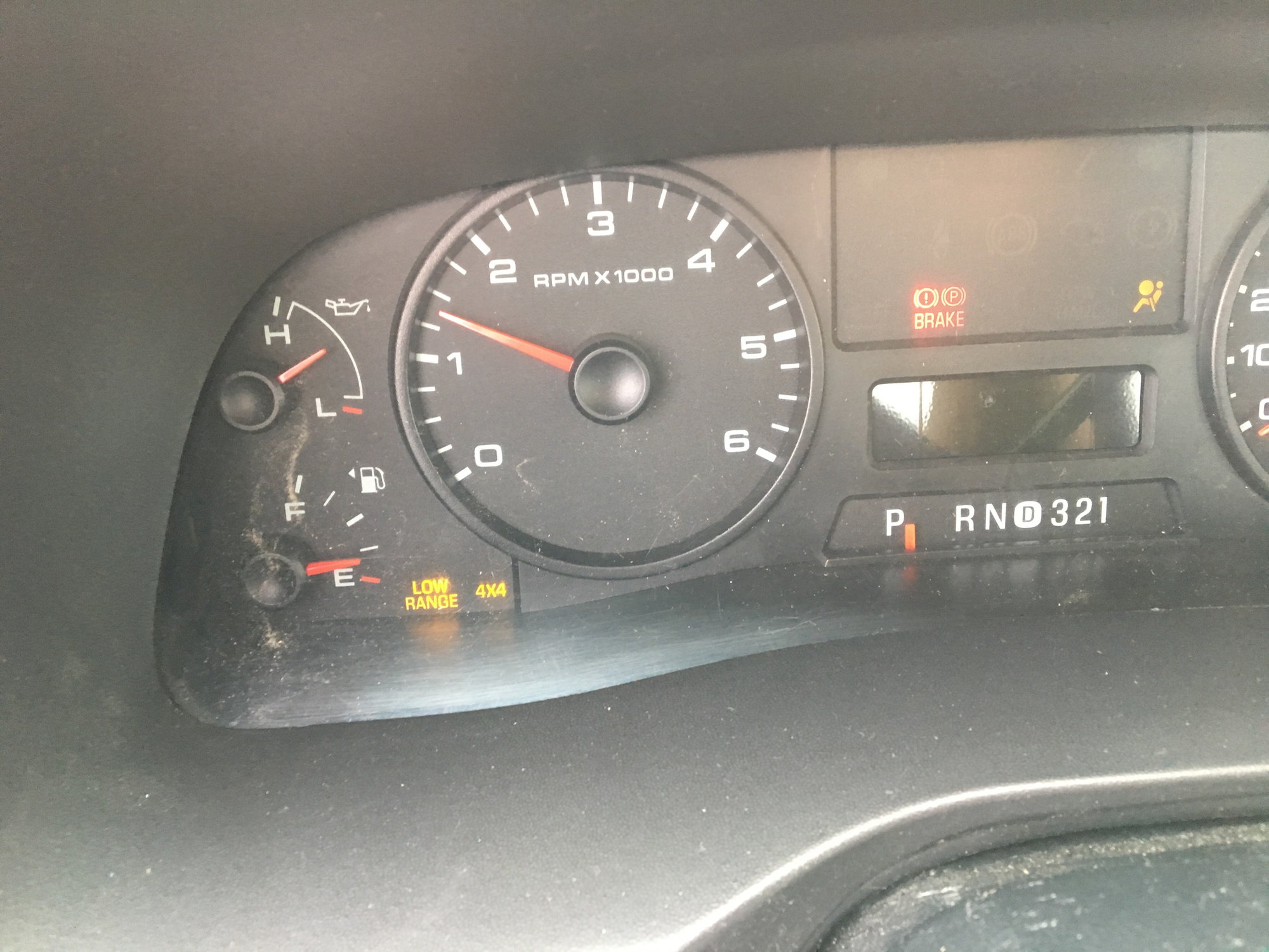 2006 Ford F-250 5.4L Dash Light half functioning - Ford Truck 2006 F250 Dash Lights Not Working