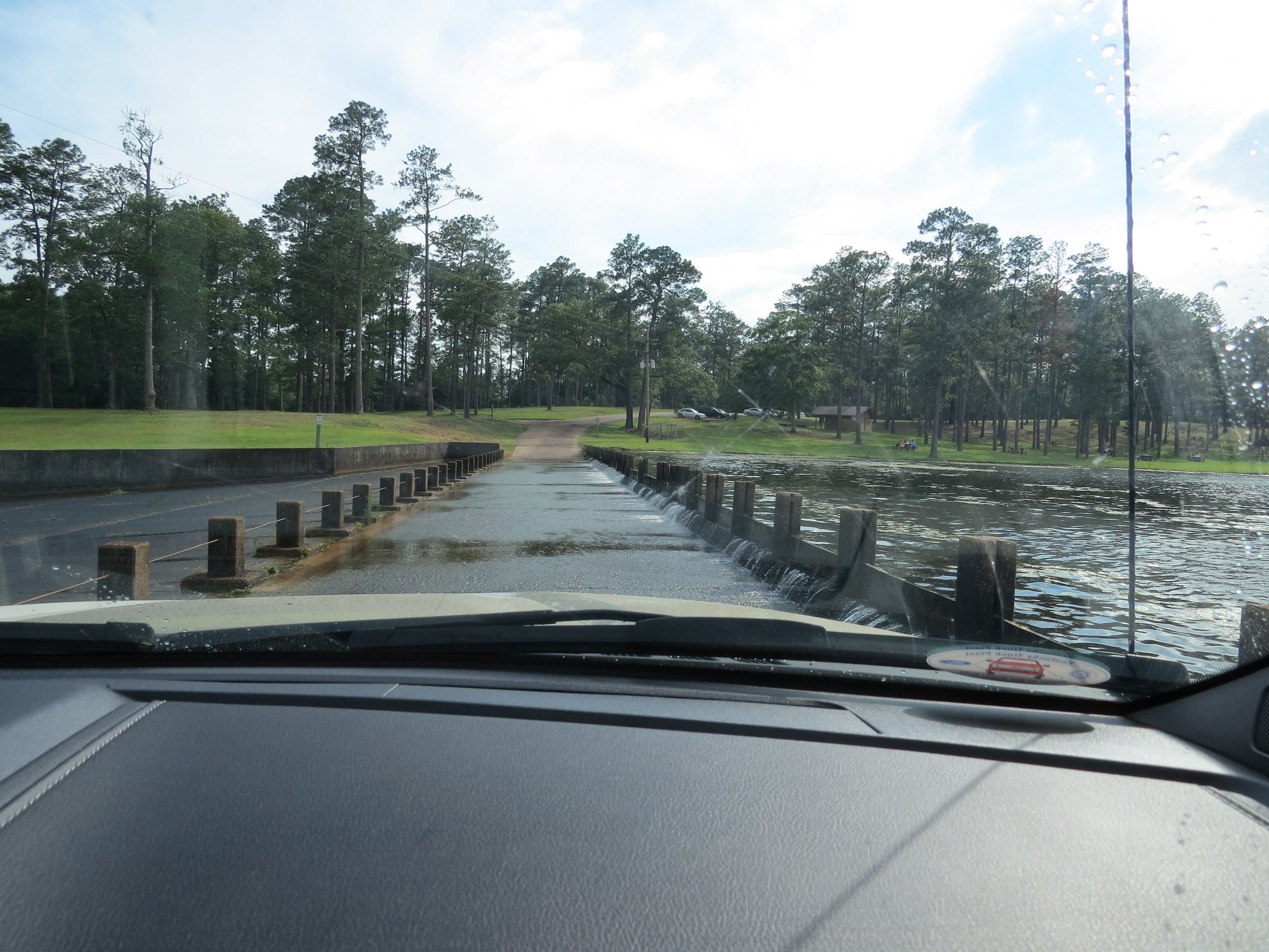 Paul B Johnson park in Hattisburg, Miss. Great for cleaning the undercarriage at the campground!! 
