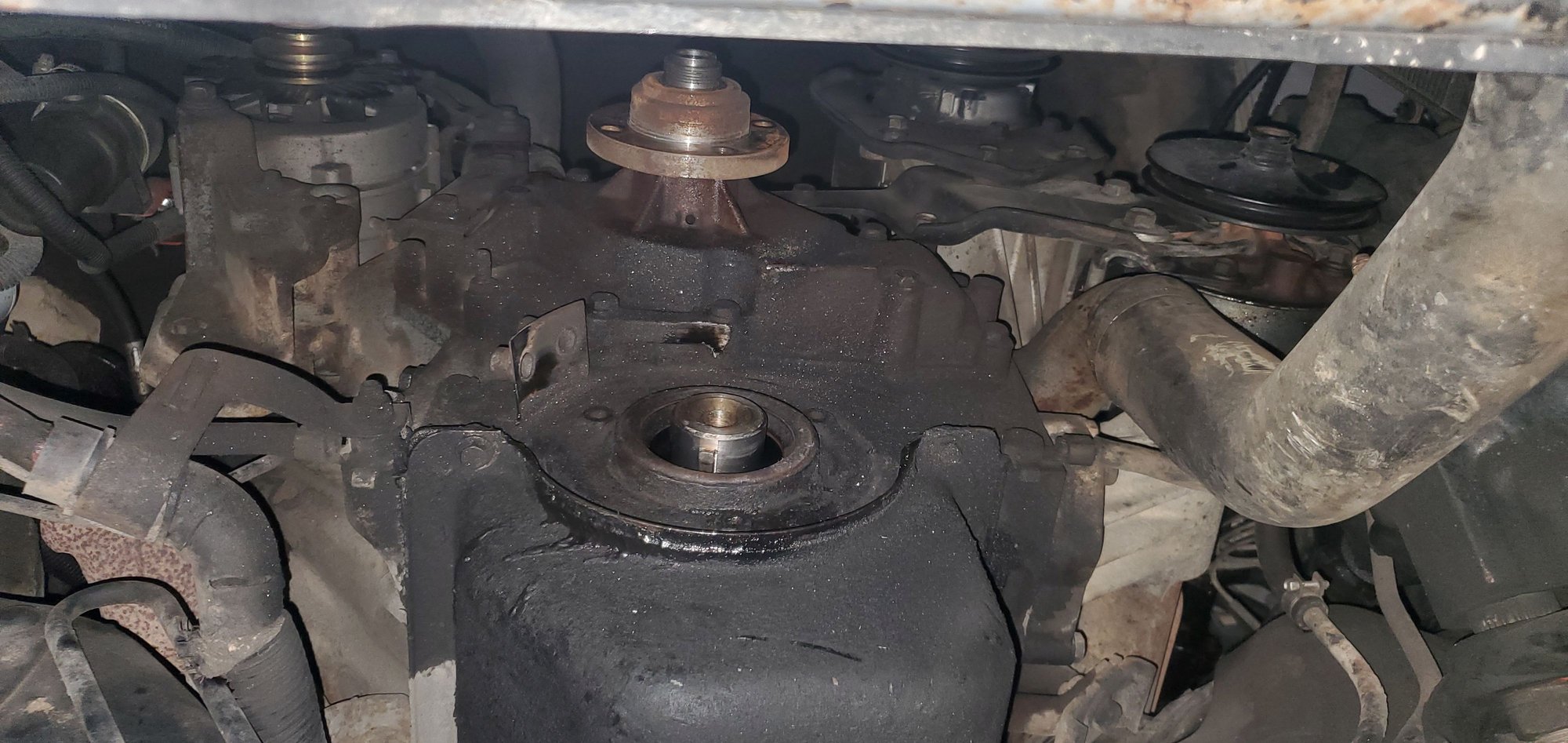 Surprise two piece harmonic balancer upgrade Ford Truck Enthusiasts