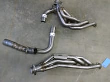 New Banks Headers and Y pipe.