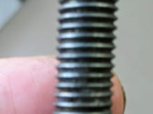 Factory bolt 1.5 thread pitch.