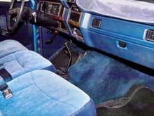 1983 F-150 Flareside 4x4
40-20-40 seats from 1992 F-150
