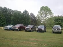 A good looking row of Fords