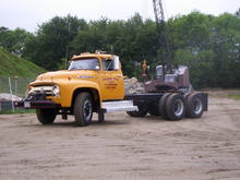 T 26 1956 T800 still running big bad Lincoln 332
nice 5speed winch on the front