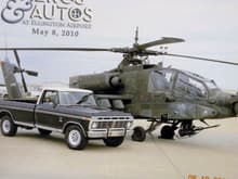 Aeros &amp; Autos car show
Picture with Apache(picture of a picture)