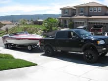 Boat and Truck