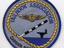 tailhook patch - for a while these were nearly outlawed...
