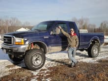 Me and my muddy truck: