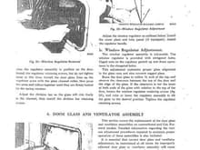 Mid Fifty installation instructions for division bar, window regulator, and glass runs Page 2