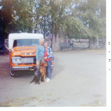 This was my mom and Dads truck  back in the day