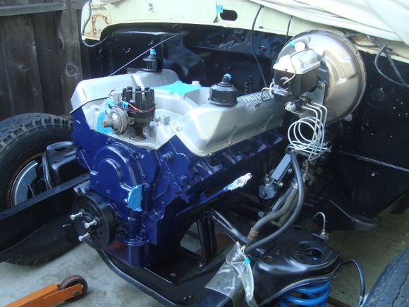 Long block FE installed