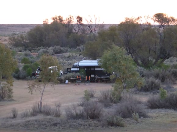 Camped at Farina Northern Flinders Ranges SA