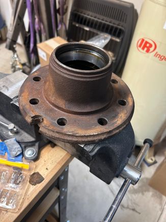 hubs prior to wire wheel