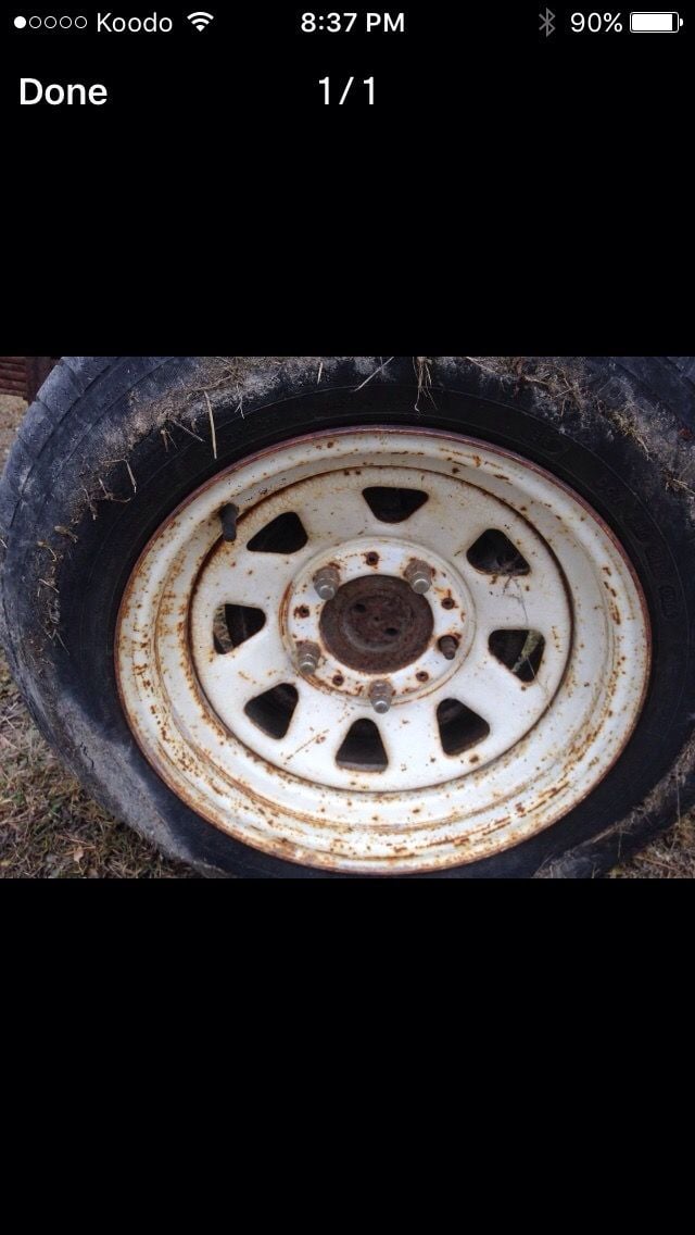 Wheels and Tires/Axles - 1979 f150 5 bolt rims - Used - Orillia, ON L0K1B0, Canada