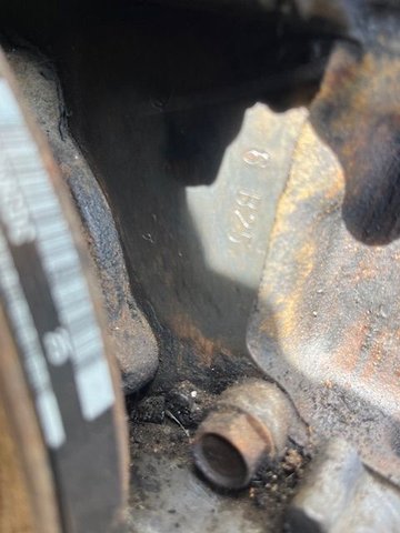 front of engine block.  no head pictures