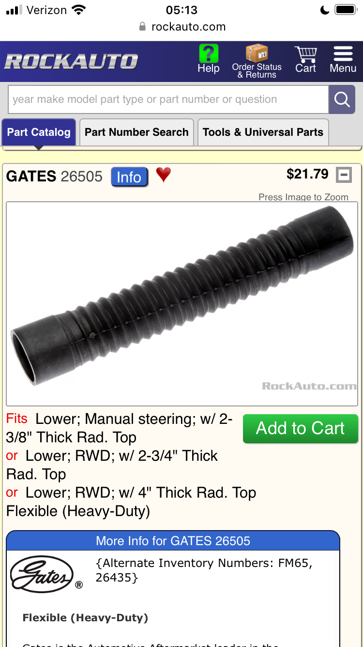 Lower Radiator Hose Spring? Ford Truck Enthusiasts Forums