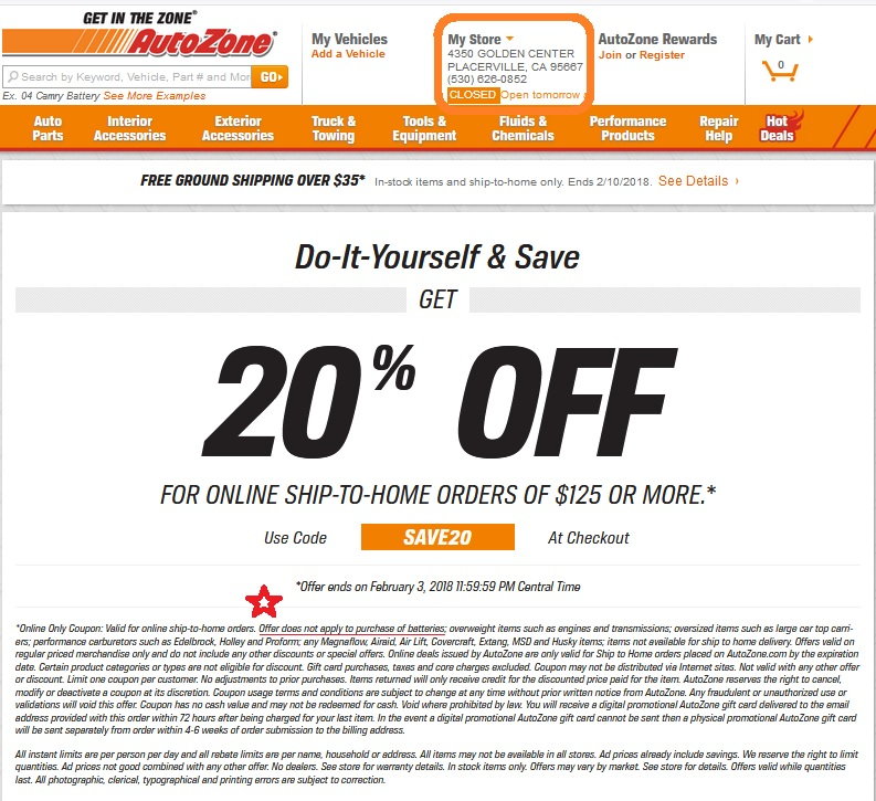 Best AutoZone discount code? Ford Truck Enthusiasts Forums