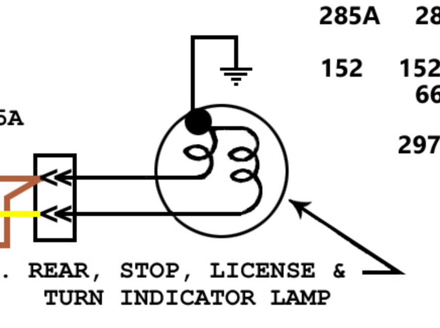 1961 F100 Brake lights not working, tail lights working. Ford Truck