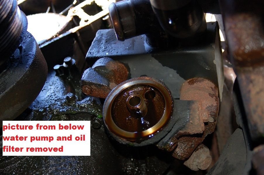 Anything special I need to do to remove 460 oil cooler? Ford Truck