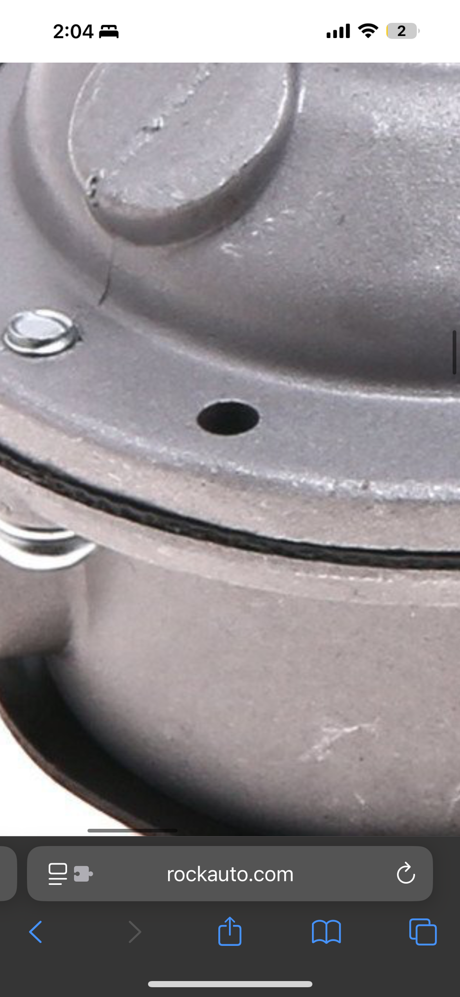 Carter pump. Much thinner gasket and not reinforced. 