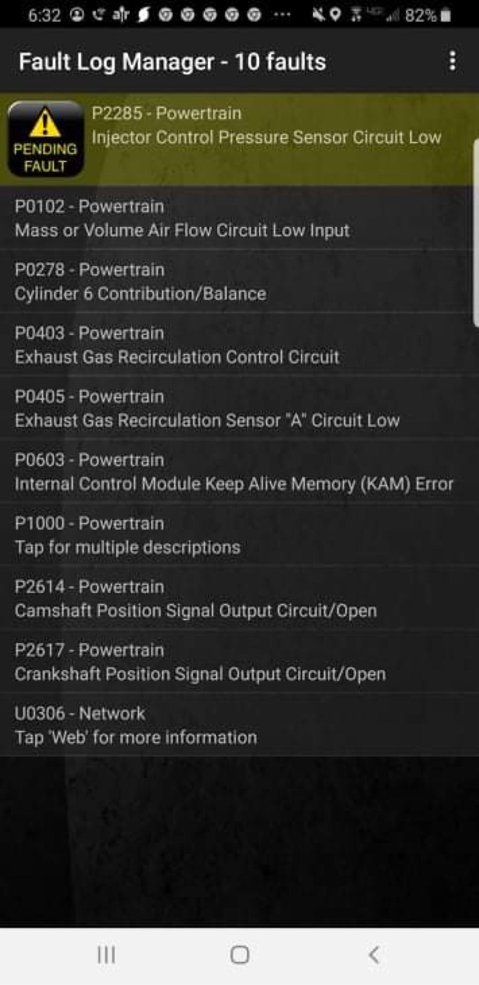 6.0 No cam/crank sync Runs only with ICP Unplugged Ford Truck