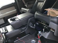 Wiring in climate control seats