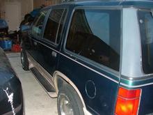 The trim is pretty washed out but we have some good stuff to make it look almost new again.