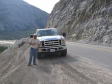 Myself on the Alaska Highway