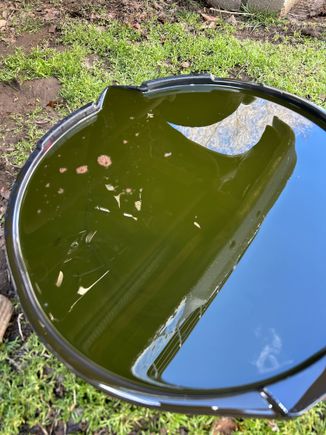 Color of trans fluid when i drained it