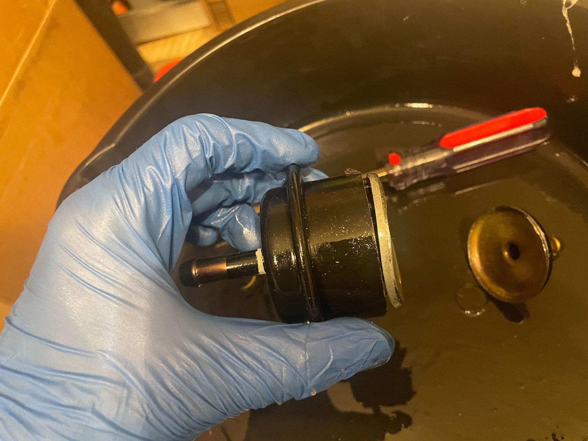 HCH-II CVT Filter cut open