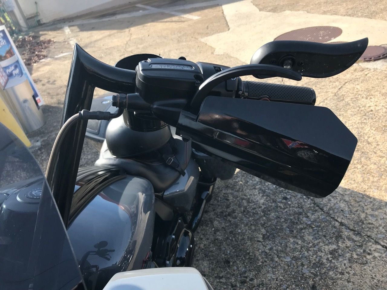 Grip wind deflectors worth it? Page 2 Harley Davidson Forums