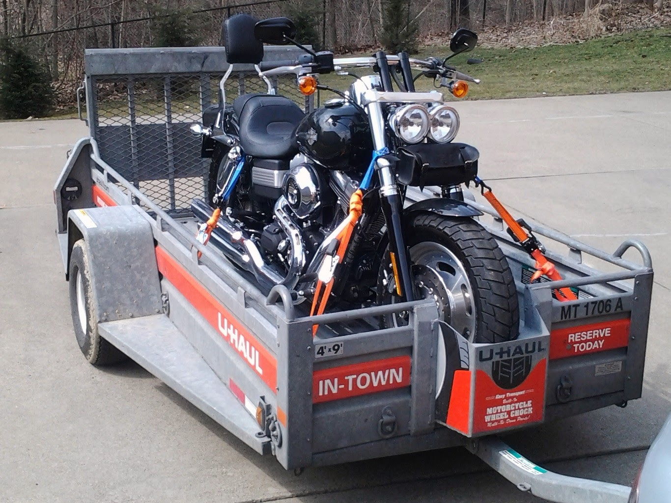 Anyone ever used a rented U-Haul bike trailer? - Page 6 - Harley Davidson Forums