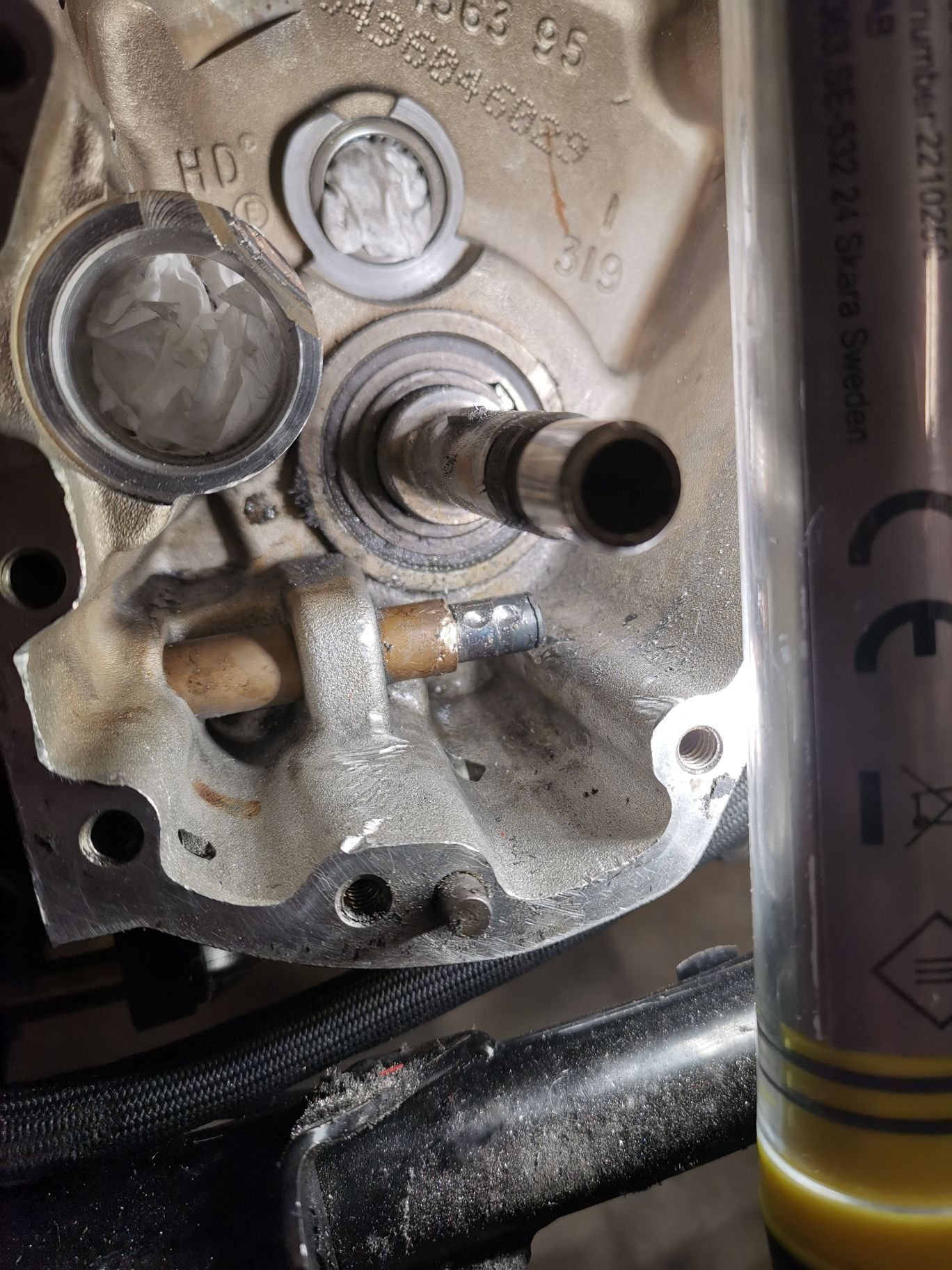 How do I remove Oilpump Driveshaft Bushing?? Harley Davidson Forums