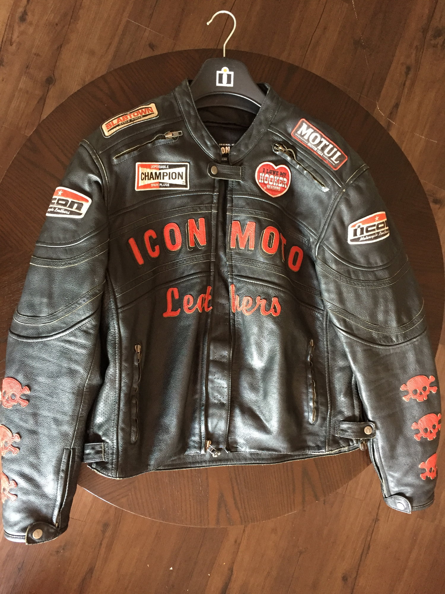 FS:ICON Daytona Leather Riding Jacket - Harley Davidson Forums