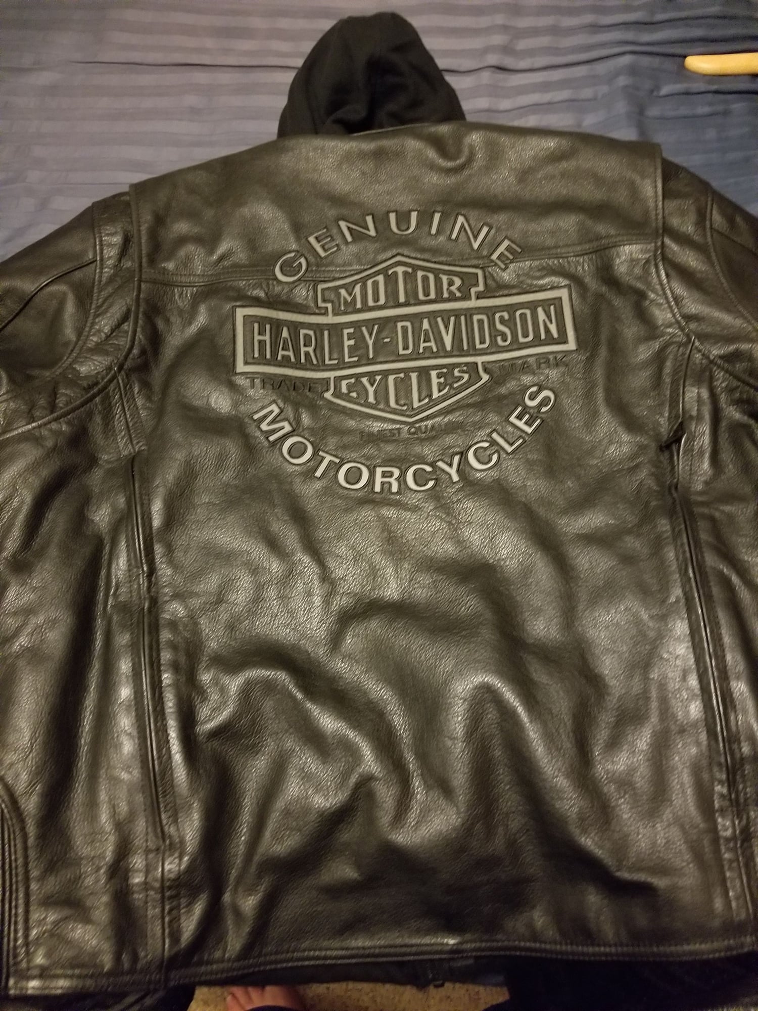 Harley Davidson Road Warrior 3 in 1 Leather Jacket XXL - Harley ...