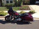 2015 FLHXS Street Glide Special Mysterious Red Sunglo
