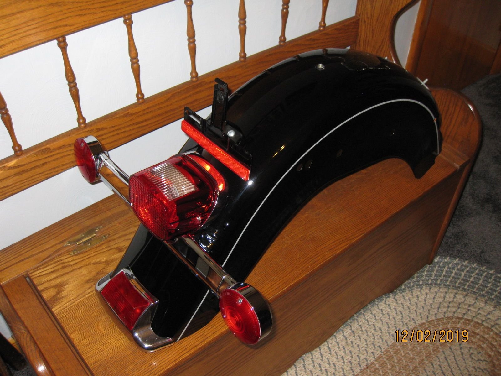 2010 Harley Heritage Rear Fender Complete - Harley Davidson Forums