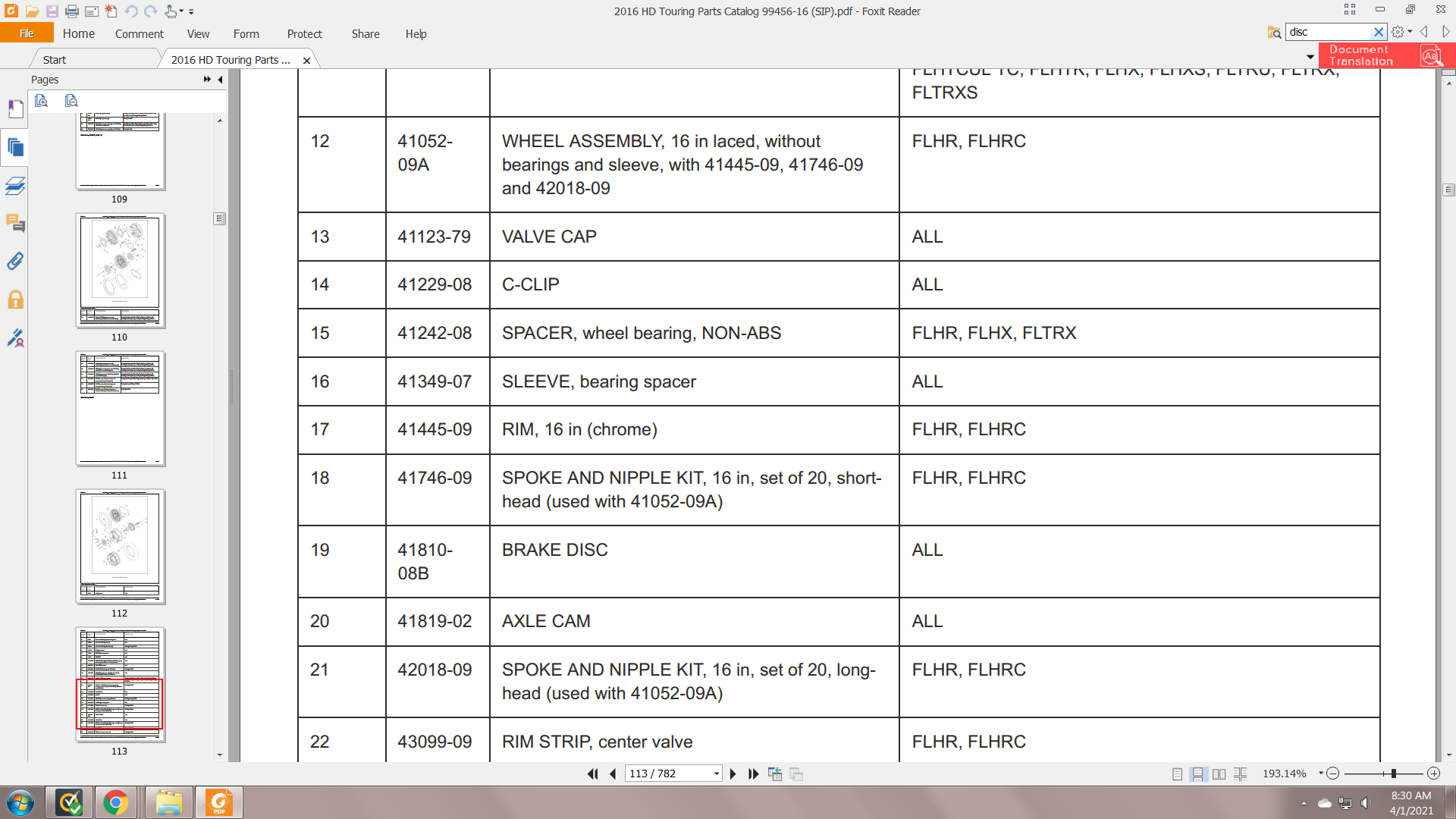 New rear rotor thickness Harley Davidson Forums