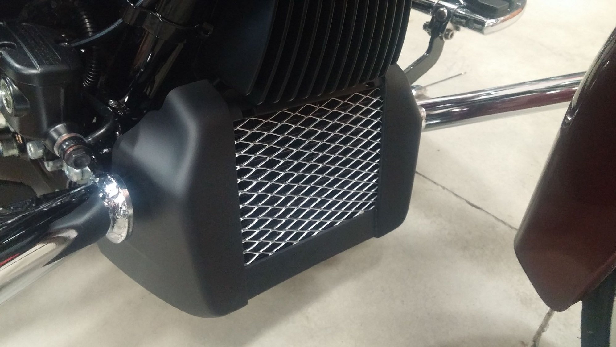 New M8 oil cooler cover Page 5 Harley Davidson Forums